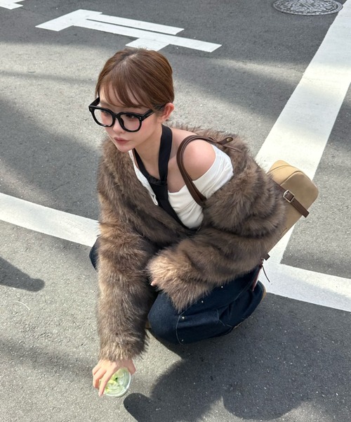 RAY CASSIN（レイカズン）の「ダブルジップファーブルゾン（ブルゾン