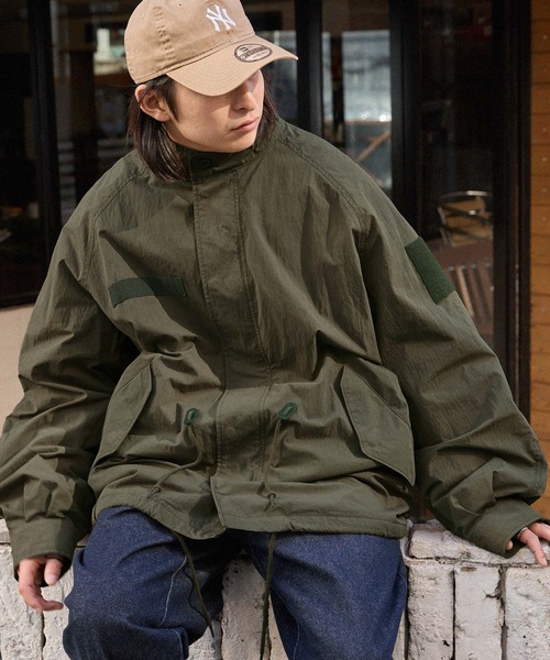 retock's】ビッグシルエット 3WAYショートスタンドM65ミリタリーモッズ