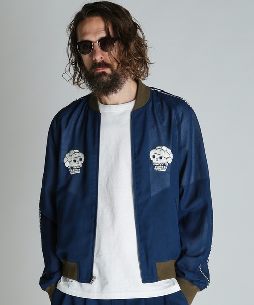 Schott/ショット/CHIFFON SUKA JACKET/シフォン スカジャン