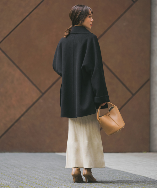 Noble（ノーブル）の「《追加》キャメルミックスリバージップコート