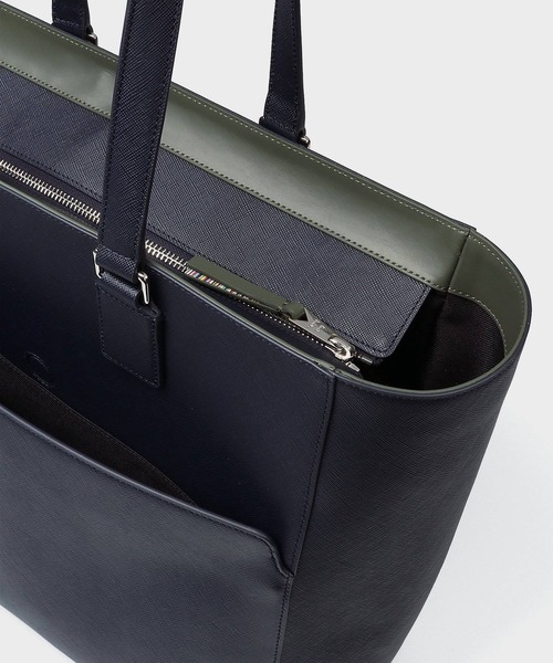 シグネチャーストライププラー トートバッグ【553404 N072T】（トート