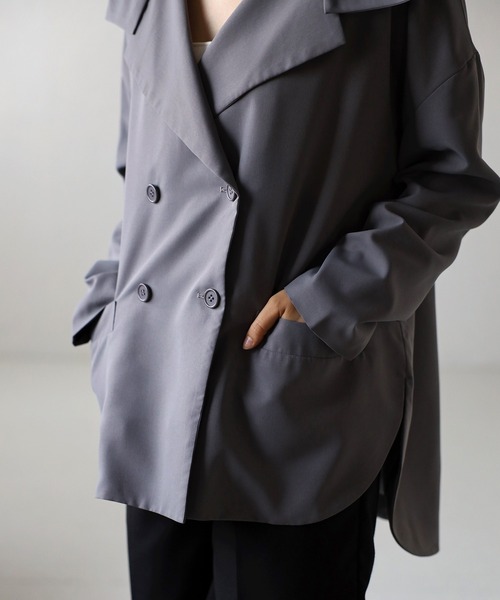 セーラーカラーライトジャケット（その他アウター）｜Bonjour Sagan