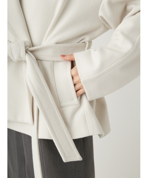 FRAY I.D（フレイアイディー）の「ビッグカラーショートコート（その他