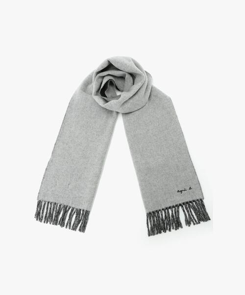 agnes b.（アニエスベー）の「ウール バイカラー リバーシブル