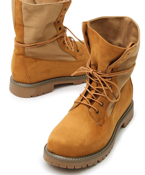 glabella（グラベラ）の「ロールトップワークブーツ（ブーツ）」 - WEAR