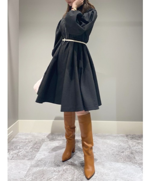 CELFORD（セルフォード）の「ふくれジャガードボリュームワンピ