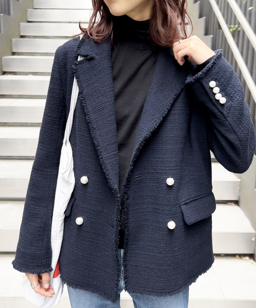 Spick & Span（スピックアンドスパン）の「ファンシーツィードダブル