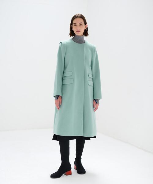 LANVIN en Bleu（ランバンオンブルー）の「ショルダータックウール