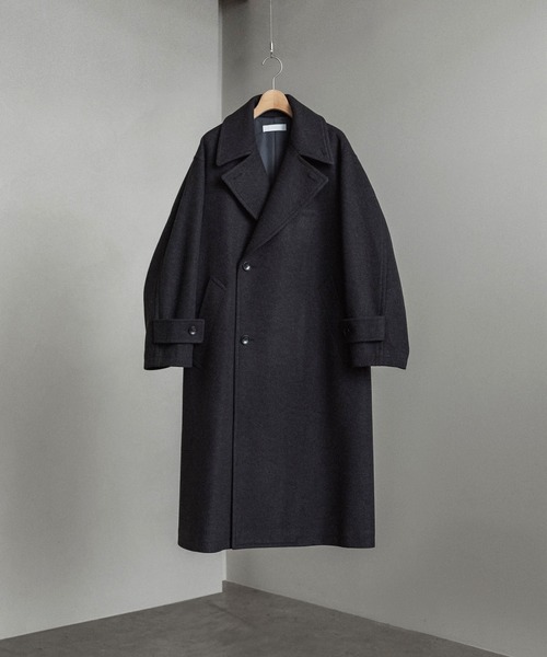 SMOOTH MELANGE WRAP COAT（その他アウター）｜WYM LIDNM（ウィム バイ