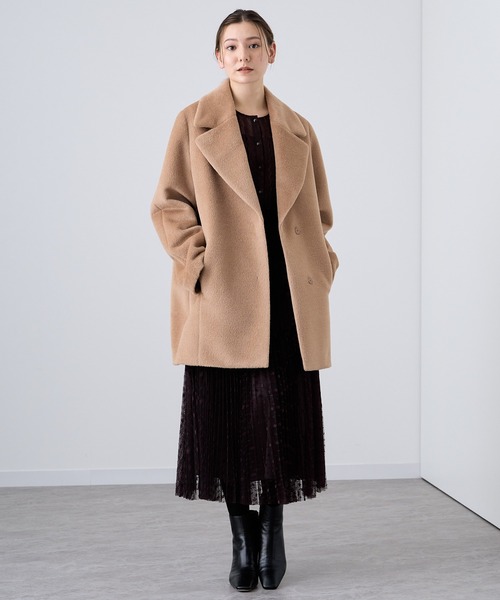 ANAYI（アナイ）の「アルパカシャギーコクーンコート（その他アウター