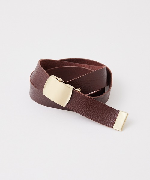 Hoaw.】レザーガチャベルト（ベルト）｜Whim Gazette（ウィムガゼット