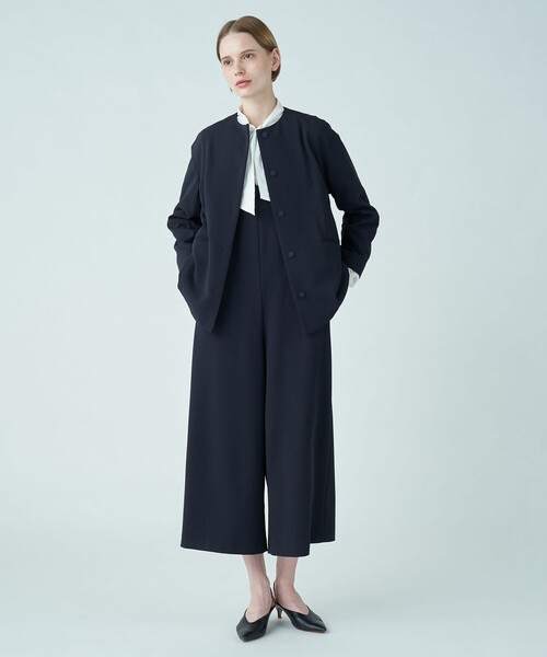 BALLSEY（ボールジィ）の「ジョーゼットジャージー ノーカラー