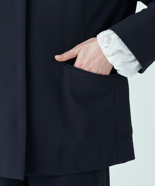 BALLSEY（ボールジィ）の「ジョーゼットジャージー ノーカラー