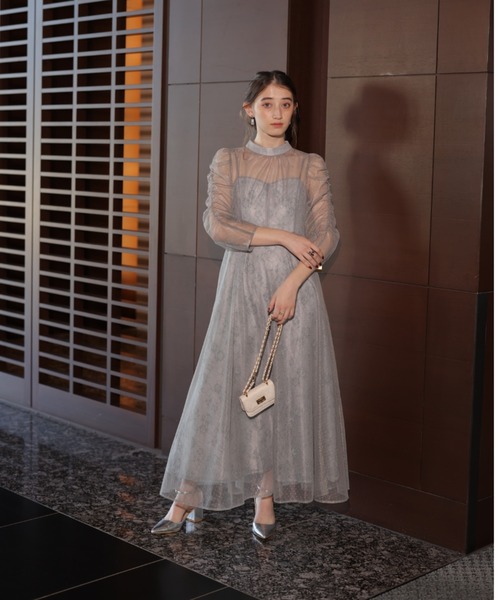 チュールレースコルセットドレス（ワンピース）｜Rirandture（リランド