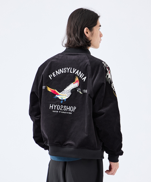 B.C STOCK（ベーセーストック）の「HYO-HYO スーベニアジャケット