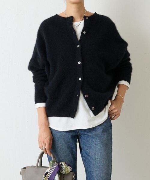 BEARDSLEY（ビアズリー）の「FOXウール後ろボタンニット（ニット