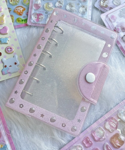 nini toys/ニニトイズ】≪MERING/メリング≫クリア6穴バインダー