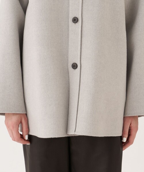 GALERIE VIE（ギャルリー ヴィー）の「ダブルフェイス シャツコート