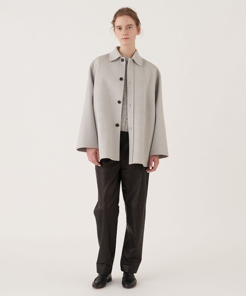 GALERIE VIE（ギャルリー ヴィー）の「ダブルフェイス シャツコート