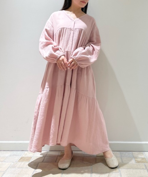 gelato pique（ジェラートピケ）の「マタニティガーゼワンピース