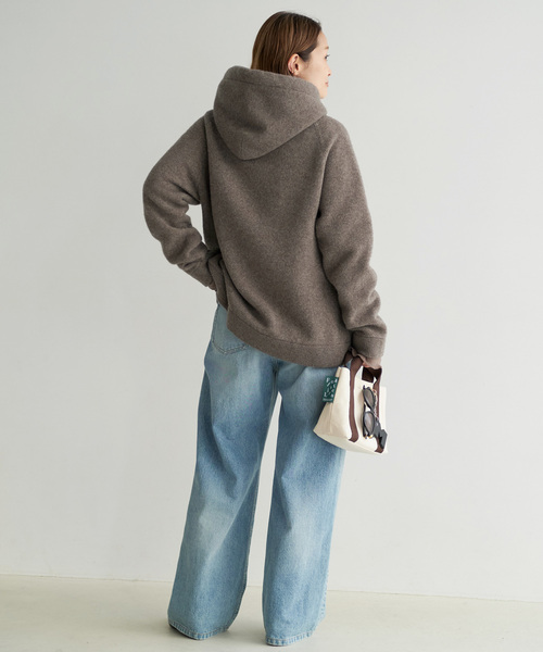 Deuxieme Classe（ドゥーズィエムクラス）の「Knitted フーディー