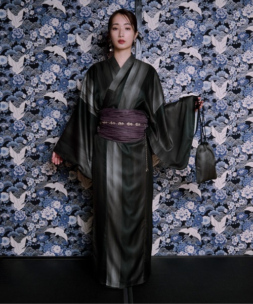 Ellno Loset（エルノロゼット）の「アソート浴衣3点セット【浴衣＋