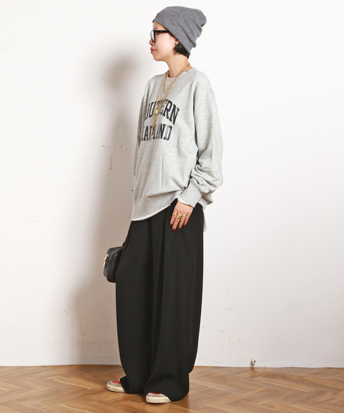 追加2New round tail T-sh（Tシャツ/カットソー）｜AP STUDIO