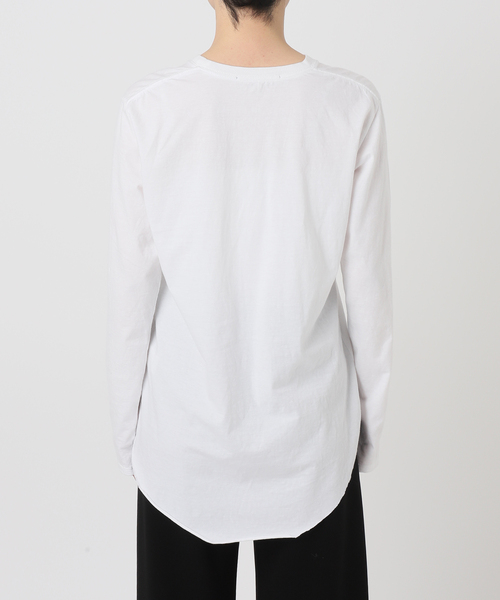 追加2New round tail T-sh（Tシャツ/カットソー）｜AP STUDIO