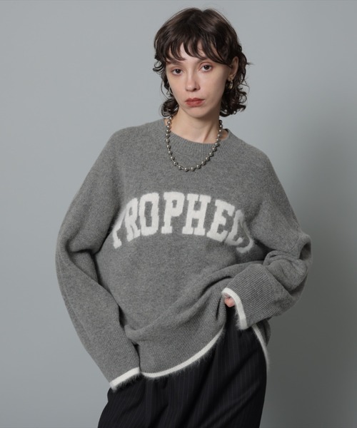 CADUNE（カデュネ）の「ロゴニット（ニット/セーター）」 - WEAR