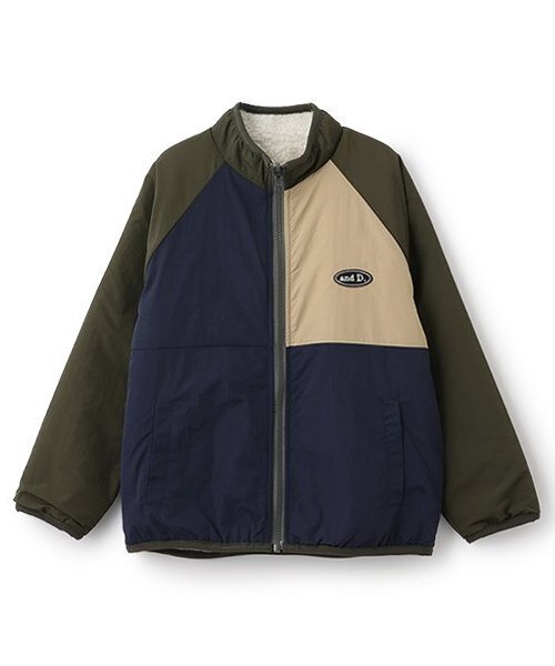 セール】ボアリバーシブルジャケット（ブルゾン）｜and D. petit main