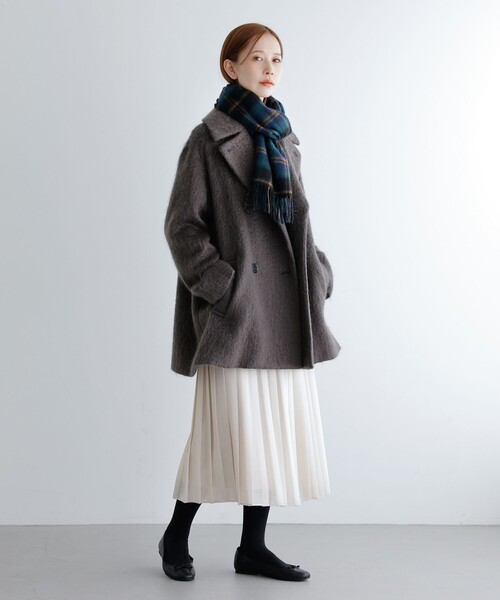 MACKINTOSH PHILOSOPHY（ﾏｯｷﾝﾄｯｼｭ ﾌｨﾛｿﾌｨｰ）の「モヘヤシャギーコート