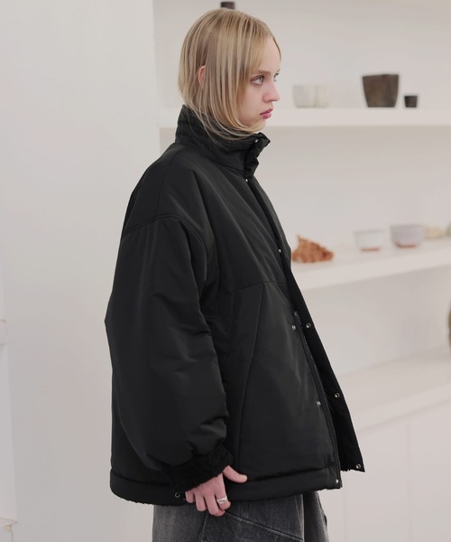 ROCHEM（ローシェン）の「ダブルジップ比翼デザイン裏ボアリバーシブル