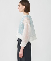 BALLSEY（ボールジィ）の「ダイヤモチーフエンブロイダリー ショート