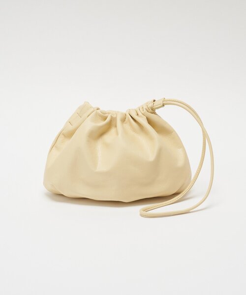 レザー巾着4WAYショルダーバッグ（ショルダーバッグ）｜russet