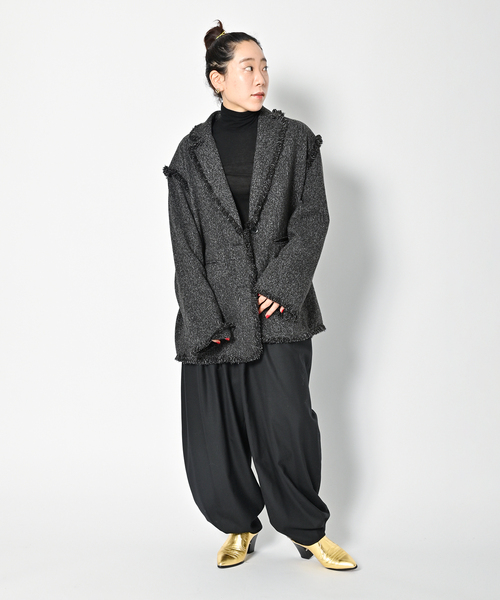 CITYSHOP（シティーショップ）の「FRINGE TWEED ジャケット（その他