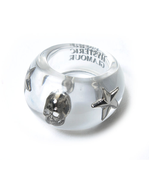 HYSTERIC GLAMOUR（ヒステリックグラマー）の「STAR&SKULLクリアリング