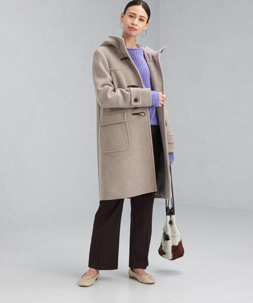 新品】グリーンレーベルリラクシング コバルトブルー ダッフルコート