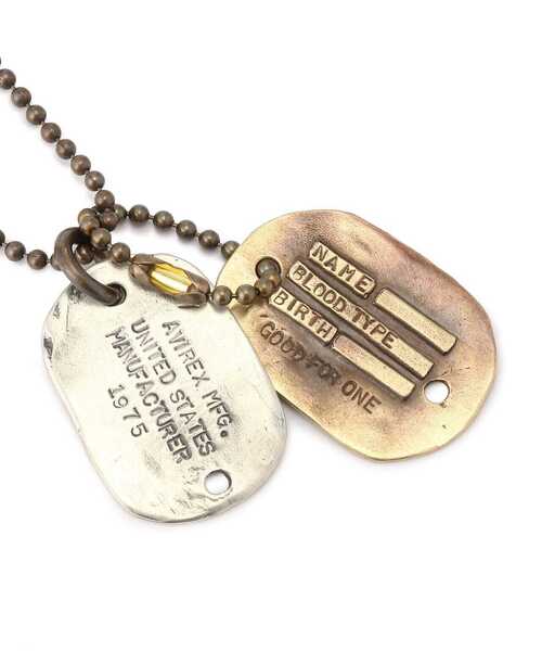 AVIREX（アヴィレックス）の「Re 40s DOGTAG/ドッグタグ ネックレス