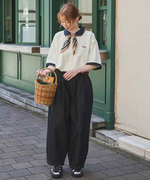 PENNEYS/ペニーズ 別注 THE FOX ロゴ ワッペン刺繍 鹿の子配色