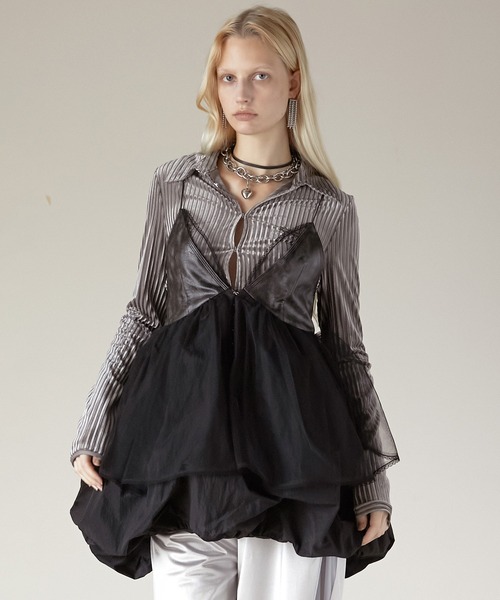 PRANK PROJECT（プランクプロジェクト）の「レザーコンビチュニック