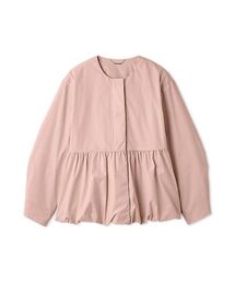 CELFORD｜セルフォードのノーカラージャケット（ピンク/桃色系）通販