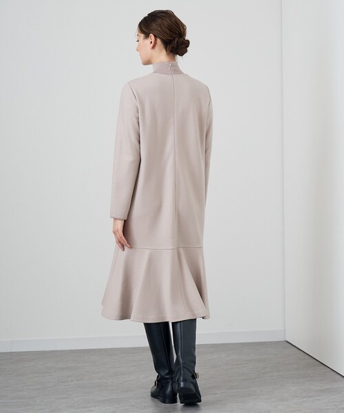 ANAYI（アナイ）の「ウールジャージーヘムフレア ワンピース