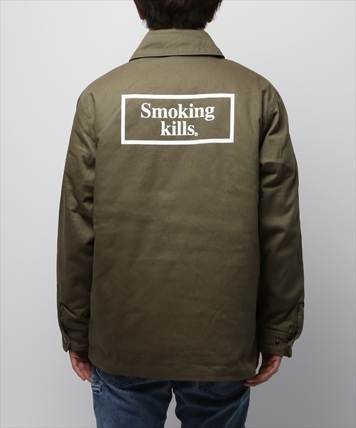 FR2（エフアールツー）の「”Smoking kills” コーチジャケット