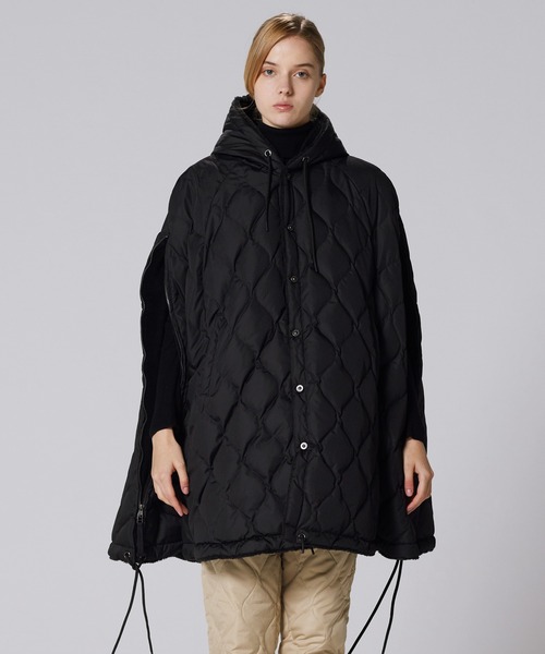 TAION（タイオン）】〈グッズ〉ミリタリー ダウンケープ（ポンチョ