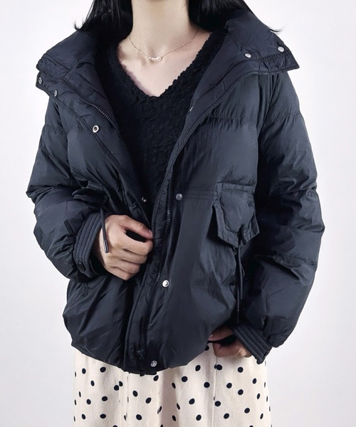セール】【リアルダウン90％】横ステッチダウンジャケット（ダウン