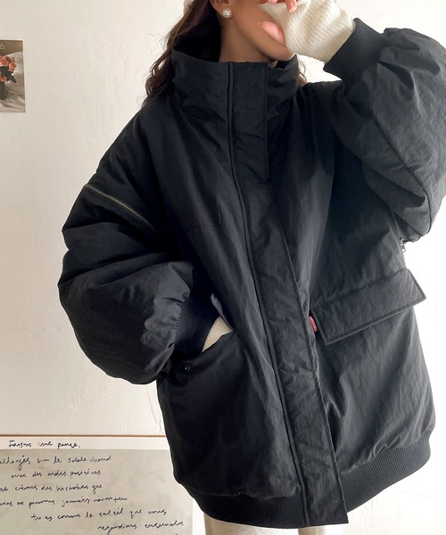 セール】4wayで楽しむ。リバーシブルM-65モッズコート中綿ブルゾン