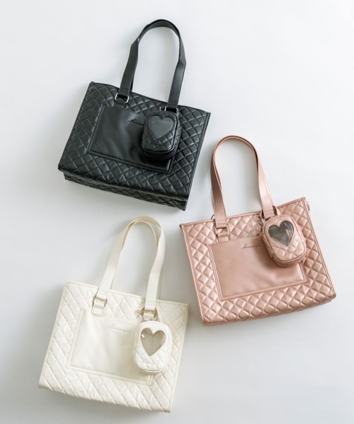 Aimerianejoie合皮キルティングキャリーオントート 1032200060（トート