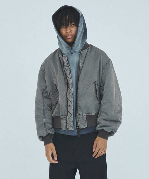 セール】オーバーフィット ボンバーブルゾン（MA-1）｜JOURNAL