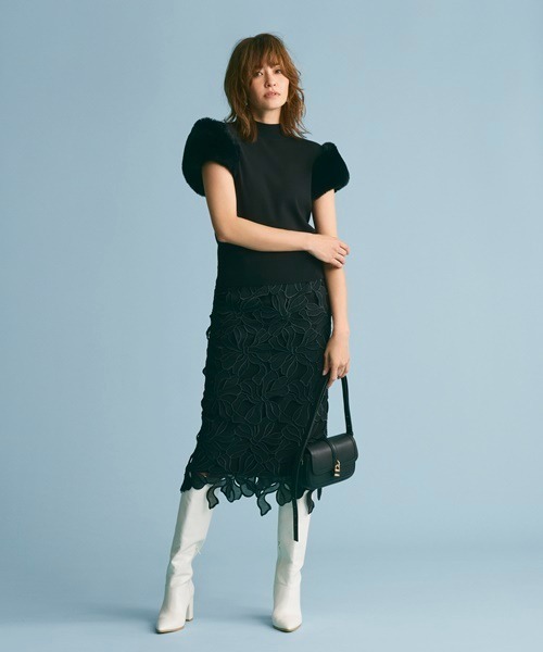 CELFORD（セルフォード）の「リボンレーススカート（スカート）」 - WEAR