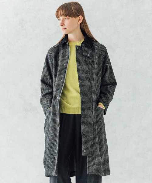 Barbour（バブアー）の「【Barbour】〈別注〉BURGHLEY ロングコート